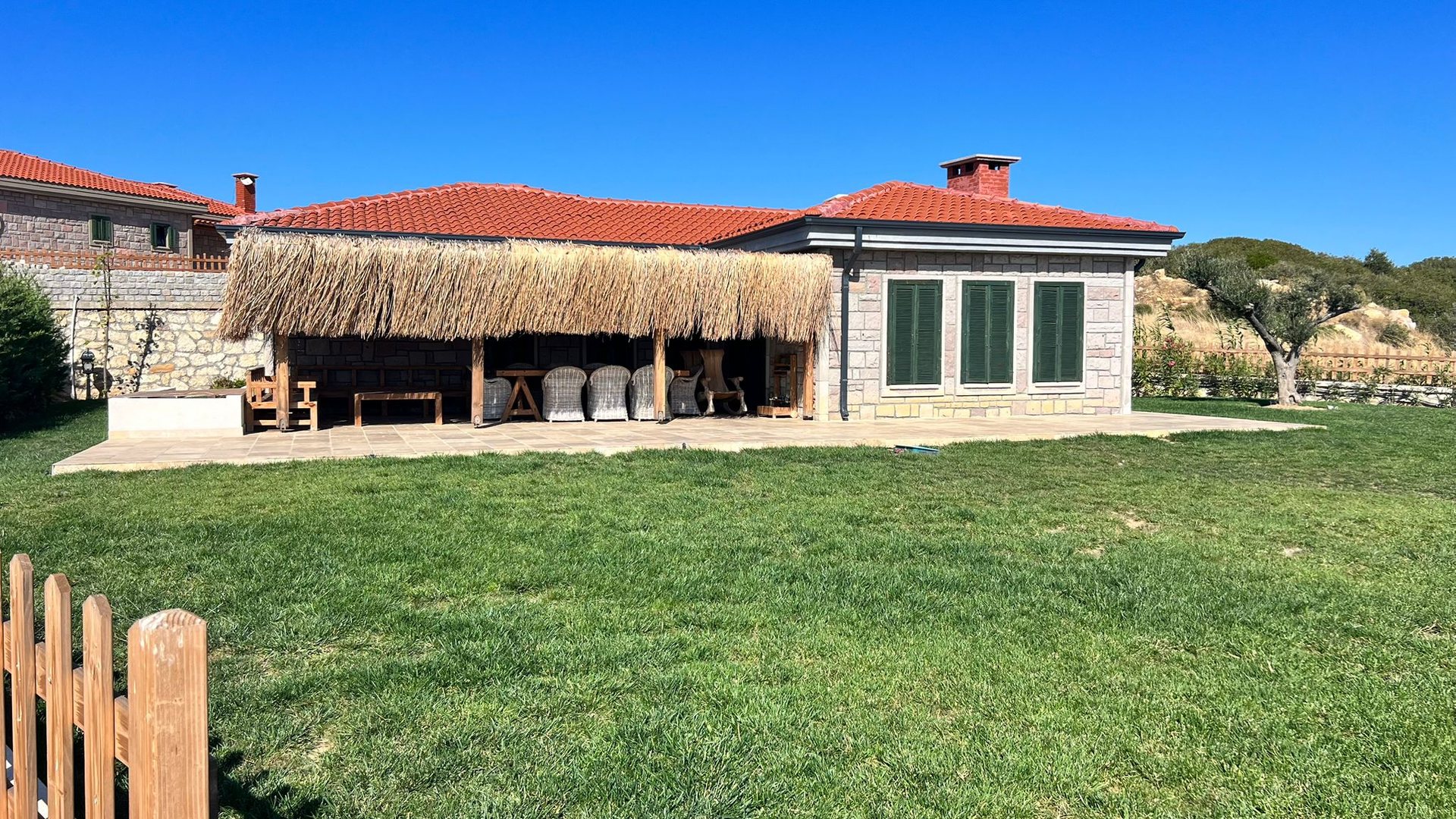 Bozcaada taş villa